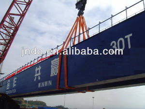 สายรัดผ้าสลิงยกแบนทำจากโพลีโพรพิลีนสีขาวมีความแข็งแรงสูง - Product Image 6