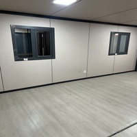 Maison conteneur pour hôtel, restaurant, boutique, bureau, salon d'affaires, bâtiment modulaire préfabriqué avec un design intérieur entièrement meublé