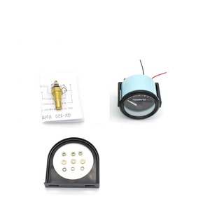 2 ''/52 मिमी ऑटो मीटर तेल दबाव वोल्टमीटर वोल्ट पानी का तापमान गेज एमीटर कार मीटर 12 वी - Product Image 4