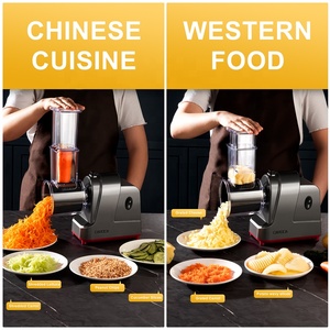 Demaria Electric Salad Maker Vegetable Cutter Slicer Shredder Cheese Grater Fruit <strong>Food</strong> <strong>Processor</strong> Kitchen Tools - Product Image 3