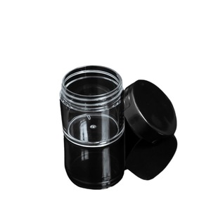 Botella redonda transparente de plástico de 30g para envasado de cosméticos, para polvo de uñas y purpurina. - Product Image 5