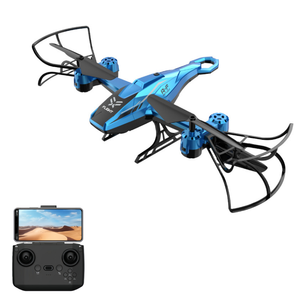 Drone d'extérieur avec caméra, quadricoptère pliable à télécommande avec photographie HD, démarrage à une touche, arrêt d'urgence, jouet pour adultes - Product Image 2