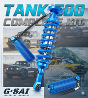 Amortiguadores de Nitrógeno Ajustables de Tres Canales para Tank 300 |   Sistema de Amortiguadores de Suspensión Todoterreno Multietapa