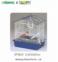 ORIENPET & OASISPET Cage à oiseaux en fil métallique enduit de poudre pour animaux de compagnie Vente en gros de petites Cages à oiseaux chinoises Stocks prêts OPT39110 Produits pour animaux de compagnie