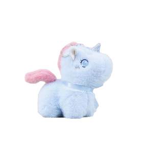 Mini poupée mignonne <span class=keywords><strong>licorne</strong></span> <span class=keywords><strong>en</strong></span> peluche porte-clés pendentif Kawaii dessin animé doux moelleux Peluches peluche Animal jouet sac breloque porte-clés accessoire - Product Image 5
