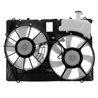 163610P100 163610P120 163630A150 163630P110 167110P120 pour TOYOTA Sienna pour Lexus RX350 Ventilateur de refroidissement du moteur Convient au ventilateur de radiateur