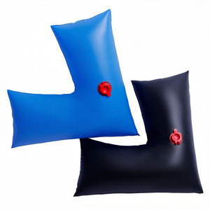 Sacs d'eau à double compartiment pour kit de fermeture de <span class=keywords><strong>piscine</strong></span>, tubes lestés en PVC extra durables avec bouchons à vis - Product Image 6