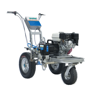 Pulvérisateur <span class=keywords><strong>airless</strong></span> robuste à texture, à essence, pour mastic, avec <span class=keywords><strong>pompe</strong></span> à piston pour liquides à haute viscosité - Product Image 4