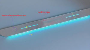 Pedal universal placa de seda da porta led para honda toyota nissan <span class=keywords><strong>hyduai</strong></span> - Product Image 2