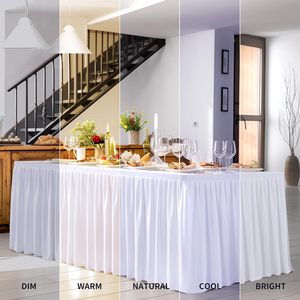 Trắng bảng quần áo cho hình chữ nhật bảng chống nhăn được trang bị bảng vải với xếp li Ruffle váy cho tiệc cưới - Product Image 3