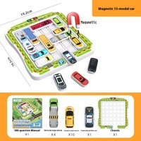 Nouvel arrivage de blocs de construction colorés sur le thème du parking jouet pour enfants merveilleux cadeau de Noël pour les loisirs des enfants