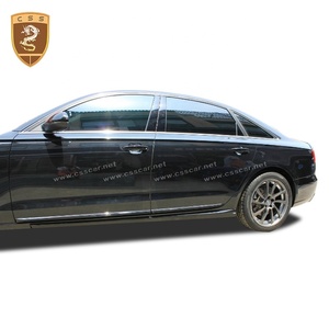 Jupes latérales de voiture en PU, diffuseur de lèvre arrière, accessoires de carrosserie, Design A6 - Product Image 5