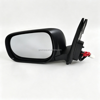 Espejo Lateral Plegable Eléctrico de 7 Pines para Toyota RAV4 2008-2013, Espejo Retrovisor Ajustable con Luz Indicadora de Señal de Giro