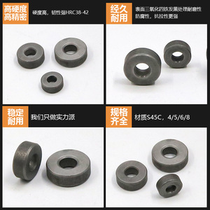 อะไหล่เครื่องจักรกลสำหรับงานตัดเฉือนที่มีความแม่นยำสูง วัสดุเหล็กกล้าคาร์บอน Q235 แหวนรองแบบแบน เกรด B - Product Image 3