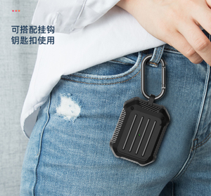 Fundas protectoras para auriculares de fibra de carbono de maletero pequeño a prueba de golpes para <span class=keywords><strong>Apple</strong></span> para Airpods 1/2/3 Air Pods Pro 2 auriculares - Product Image 4