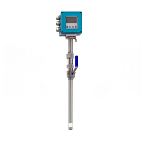 Sensor de Flujo Electromagnético de Inserción, Acero Inoxidable, 0.05-10m/s, Precisión de ±2%, OEM ODM, para Monitoreo de Flujo de Líquidos Industriales
