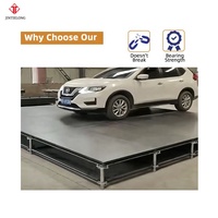 Scène Layher robuste, scène modulaire en acier Layher pour concerts, mariages et événements en plein air