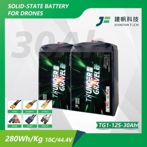 Sấm sét sỏi UAV bán rắn pin tăng phạm vi đa rotor vtol Lập Bản Đồ 12S 30000mAh 3C 10c 280WH/kg DC động cơ đã sẵn sàng - Product Image 2