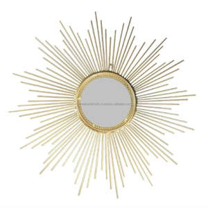 Oro antiguo "estallido" Casa decoración de la pared de espejo - Product Image 4