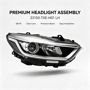 Conjunto de Faro Delantero Izquierdo (Lado del Conductor) para <span class=keywords><strong>Honda</strong></span> OEM 33150-TXE-H01, Repuesto de Iluminación Automotriz - Product Image 1
