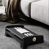 Repose-pieds ergonomique en PP pour adultes Usa Mairun823, à placer sous le bureau, avec rouleaux de massage, charge maximale, soulagement de la douleur, pour la maison, le bureau et la voiture