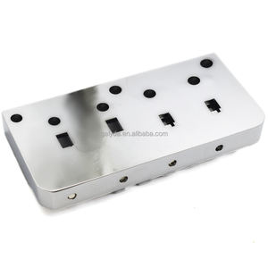 Factory Direct Export 4 <b>String</b> Electric Bass Bridge All Metal Drawstring Plate Electric Bass Accessories - Product Image 3