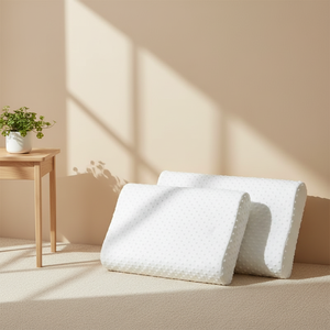 Bantal Tidur Persegi DISIAN High Density Memory Foam dengan Gel Pendingin, Penyangga Leher, dan Sarung Bernapas untuk Meredakan Nyeri Leher - Product Image 6
