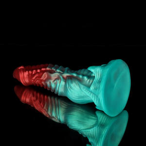 Extrem dickes Monster künstlicher Silikon dildo Fantasy Wolf Penis Alien Sexspielzeug für Frauen - Product Image 5