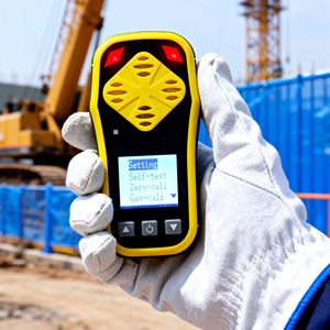 เครื่องตรวจจับก๊าซหลายชนิดแบบพกพา 4-in-1 สำหรับใช้ในอุตสาหกรรม พร้อมสัญญาณเตือนด้วยเสียง/แสง/การสั่นสะเทือน ใช้พลังงานจากแบตเตอรี่ ตรวจจับก๊าซ <span class=keywords><strong>NH3</strong></span> และก๊าซไวไฟ - Product Image 4