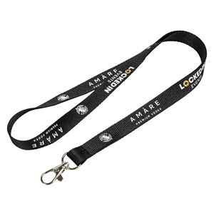 Rollo de Cinta de Poliéster para <span class=keywords><strong>Lanyard</strong></span> al por Mayor de Alta Calidad con Cierre de Seguridad Desprendible y Clip Metálico Diseño Gratis con Logo - Product Image 1
