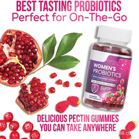 Gummies Probiotiques Vegan pour Femmes à la Canneberge, Marque Privée SUNI