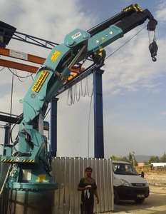 Nudillo hidráulico de alta calidad, barco Marin, cubierta plegable, grúa para recipientes, capacidad de 1-20 toneladas, gran oferta, grúas Puma - Product Image 5