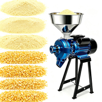 Moulin Électrique Multifonctionnel : Broyeur à Farine, Moulin à Maïs et Manioc pour Usage Sec et Humide