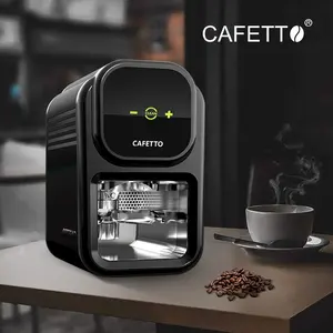 58Mm Automatische Espresso Elektrische Koffie Sabotage Machine Elektrische Accessoires Gereedschap Leverancier Aanstampen Station Oem/Odm Café Stampen