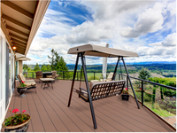 Fabricant chinois de terrasses en bois composite de haute qualité 3D pour l'extérieur Piscine Jardin Terrasse Revêtement de sol en bois composite
