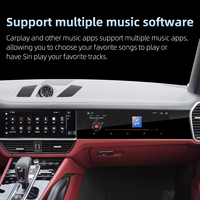 Écran côté passager, autoradio, autoradio Android, écran Carplay, lecteur DVD de voiture, Android Auto, Porsche Cayenne Panamera 18-26