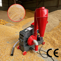 Machine de broyage automatique à aspiration haute efficacité 750-24, Pulvérisateur de grains à cyclone épaissi, Broyeur d'aliments pour animaux, Haute productivité