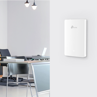 Placa de pared WiFi 6 puntos de acceso de doble banda Omada Business AX1800 de 2. 0-1/2