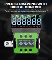 Adaptateur de couple numérique professionnel 1/2 pouce avec écran LCD pour la réparation automobile et l'assemblage industriel