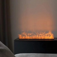 Chimenea eléctrica Led de lujo 3D, soporte de Tv para decoración de muebles de sala de estar, chimenea de piedra de mármol de 800 cm, quema de carbón