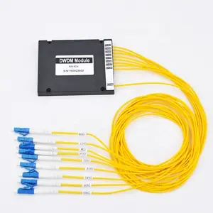 100G DWDM/CWDM Fiber Mux Demux Module Optic Equipment FTTX ITU 100ghz Grid Fttx Solutions 8ch DWDM SC/FC/LC UT-KING -40~85 >45