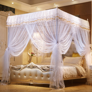 2026 Summer New Design Beautiful Palace Lace Princess Folding <strong>Mosquito</strong> Net for Bed to Prevent <strong>Mosquitoes</strong> for <strong>Sleep</strong> Better - Product Image 4
