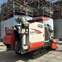 Moissonneuse-batteuse automatique compacte à alimentation complète avec boîte de vitesses, haute productivité, battage propre et faible perte de grain