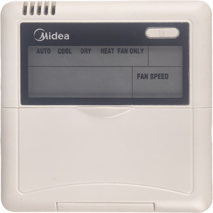 รีโมทคอนโทรลแบบมีสายสำหรับเครื่องปรับอากาศ Midea รุ่น KJR-12BDPT-EDCE หน้าจอ LED ดิจิตอล สำหรับเครื่องปรับอากาศแบบรวมศูนย์ - Product Image 1
