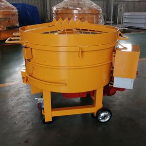 Pmixer 250kg 500kg cemento insieme sabbia Pan Mixer per la vendita prefabbricato betoniera portatile Pan Mixer per refrattari - Product Image 5