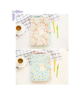 Papelería: Serie Flores Fragmentadas, Carpeta de Archivos con Clip para Documentos de 8 Pulgadas, para Pruebas de Almacenamiento de Datos, Venta al por Mayor - Product Image 3