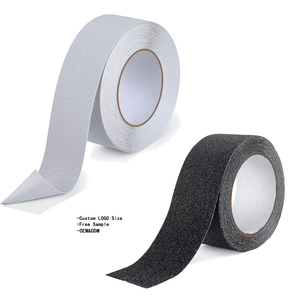 Bande adhésive antidérapante en PVC découpée, résistante à l'eau et à l'abrasion, avec adhésif acrylique pour une traction sécurisée sur les escaliers - Product Image 4
