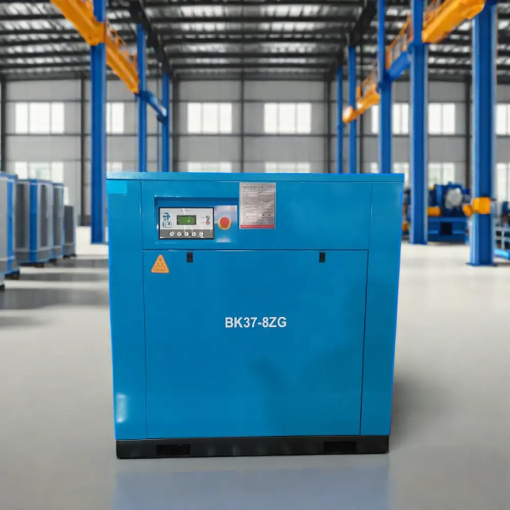 공장 가격 BK37kw 절약 전기 산업 엔진 회전식 고정식 스크류 공기 압축기 de aire 50HP 제조