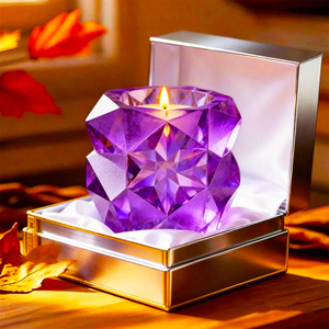 <span class=keywords><strong>Bougie</strong></span> parfumée aux minéraux océaniques, à base d'algues marines et d'eau salée - Product Image 1