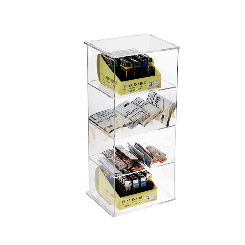 Vitrina Expositora De Madera Para Encendedores ZIPPO | Estuche Con Cristal Y Terciopelo Para 28 Unidades, De Colección